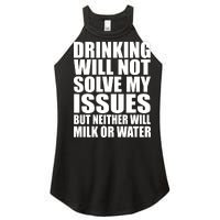 Funny Drinking Women's Perfect Tri Rocker Tank