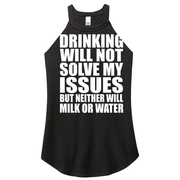 Funny Drinking Women's Perfect Tri Rocker Tank