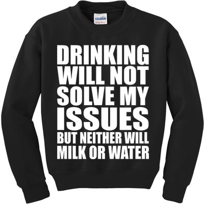 Funny Drinking Kids Sweatshirt