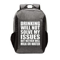Funny Drinking Vector Backpack