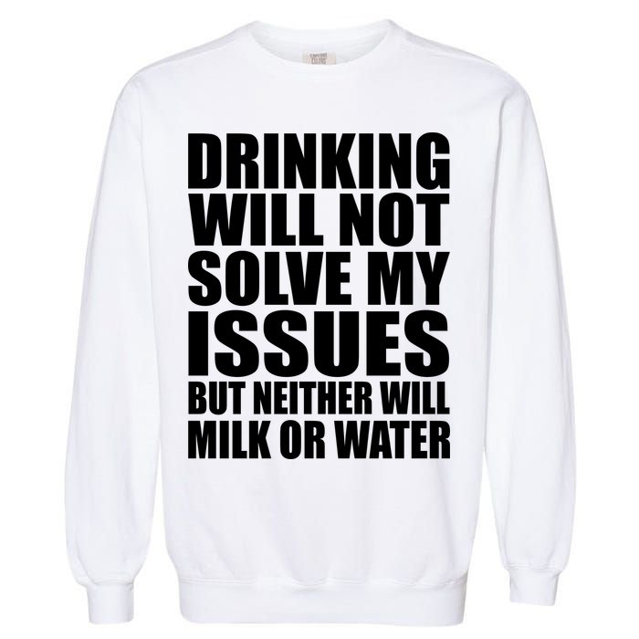 Funny Drinking Garment-Dyed Sweatshirt