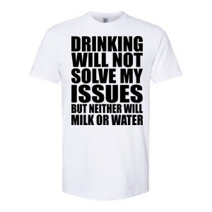 Funny Drinking Softstyle® CVC T-Shirt