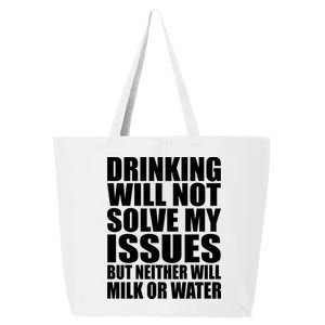 Funny Drinking 25L Jumbo Tote