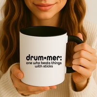 Funny Drummer Definition Beats With Sticks Mug