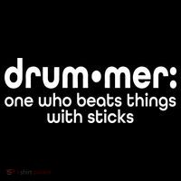 Funny Drummer Definition Beats With Sticks Magnet