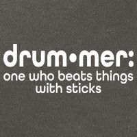 Funny Drummer Definition Beats With Sticks Cotton Canvas Backpack