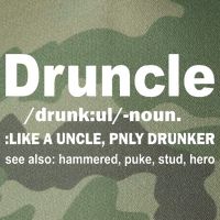 Funny Drunk Uncle Druncle Definition Legacy Tie Dye Trucker Hat