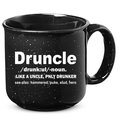 Funny Drunk Uncle Druncle Definition 15oz Campfire Ceramic Mug