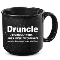 Funny Drunk Uncle Druncle Definition 15oz Campfire Ceramic Mug