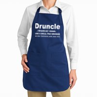Funny Drunk Uncle Druncle Definition Apron