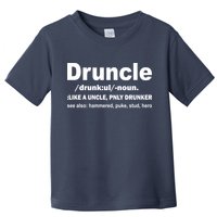 Funny Drunk Uncle Druncle Definition Toddler T-Shirt
