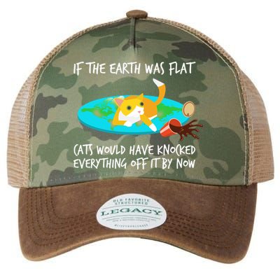 Funny Earth Cat Legacy Tie Dye Trucker Hat