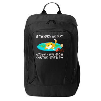 Funny Earth Cat City Backpack