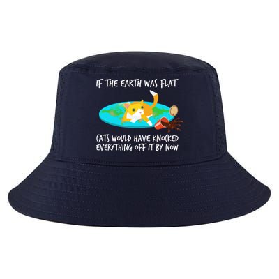 Funny Earth Cat Cool Comfort Performance Bucket Hat