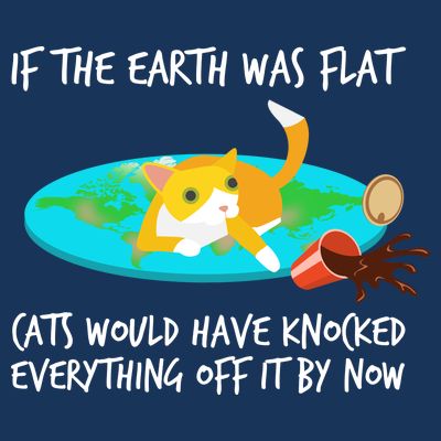 Funny Earth Cat T-Shirt