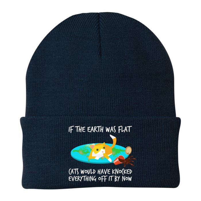 Funny Earth Cat Knit Cap Winter Beanie