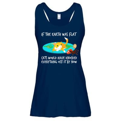 Funny Earth Cat Ladies Essential Flowy Tank