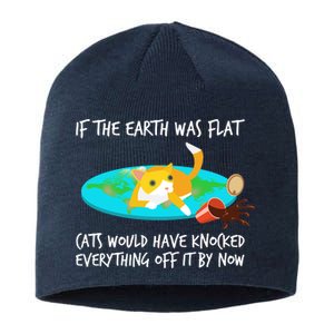 Funny Earth Cat Sustainable Beanie