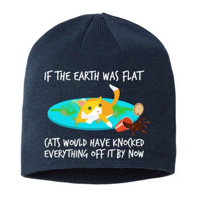 Funny Earth Cat Sustainable Beanie