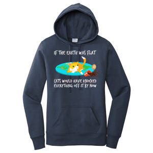 Funny Earth Cat Women's Pullover Hoodie