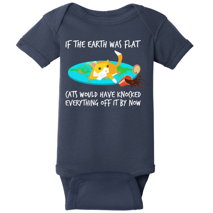 Funny Earth Cat Baby Bodysuit