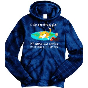 Funny Earth Cat Tie Dye Hoodie