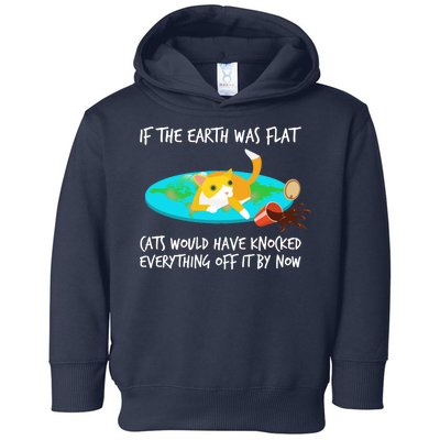 Funny Earth Cat Toddler Hoodie