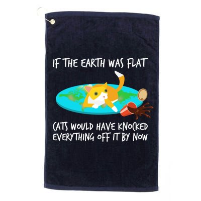 Funny Earth Cat Golf Towel