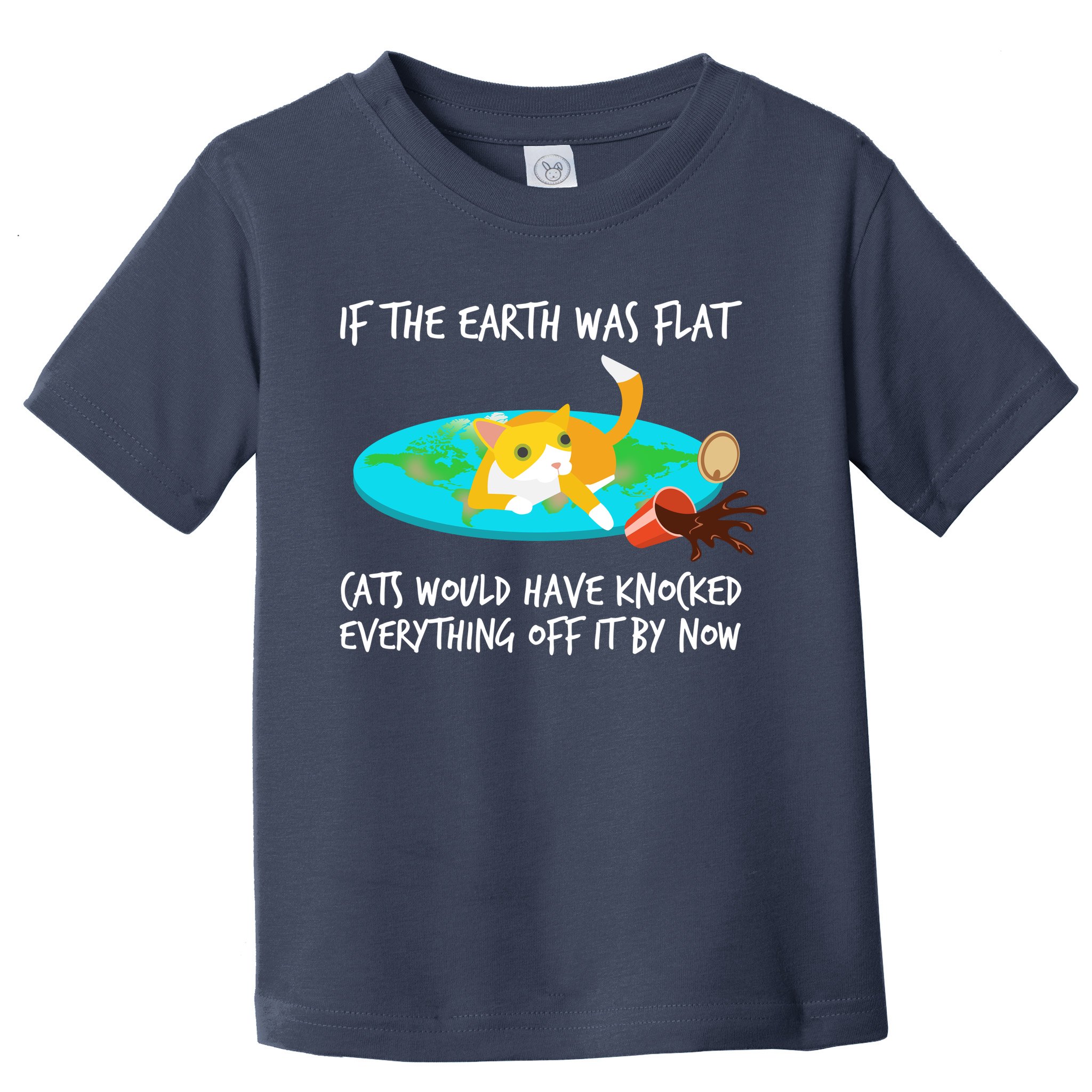 Funny Earth Cat Toddler T-Shirt