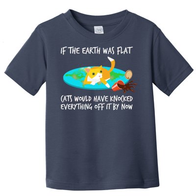 Funny Earth Cat Toddler T-Shirt