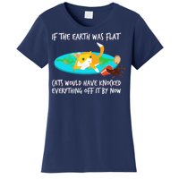 Funny Earth Cat Women's T-Shirt