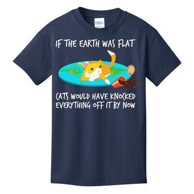 Funny Earth Cat Kids T-Shirt