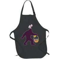 Funny Easter Bunny Eared Bigfoot Sasquatch  Apron