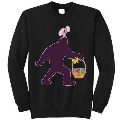 Funny Easter Bunny Eared Bigfoot Sasquatch  Sweatshirt