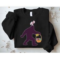 Funny Easter Bunny Eared Bigfoot Sasquatch  Sweatshirt