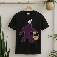 Funny Easter Bunny Eared Bigfoot Sasquatch  T-Shirt