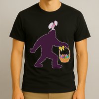 Funny Easter Bunny Eared Bigfoot Sasquatch  T-Shirt
