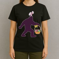 Funny Easter Bunny Eared Bigfoot Sasquatch  T-Shirt
