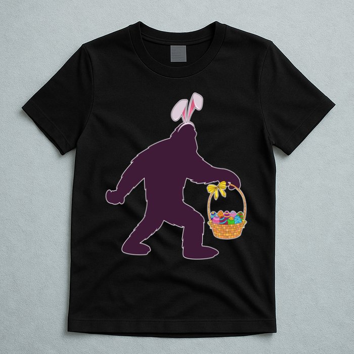 Funny Easter Bunny Eared Bigfoot Sasquatch  T-Shirt