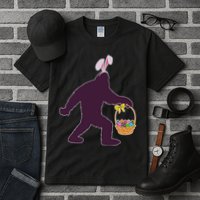 Funny Easter Bunny Eared Bigfoot Sasquatch  Tall T-Shirt