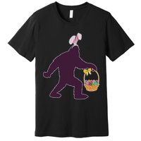Funny Easter Bunny Eared Bigfoot Sasquatch  Premium T-Shirt