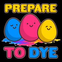 Funny Easter Prepare To Dye USA-Made Doggie Bandana