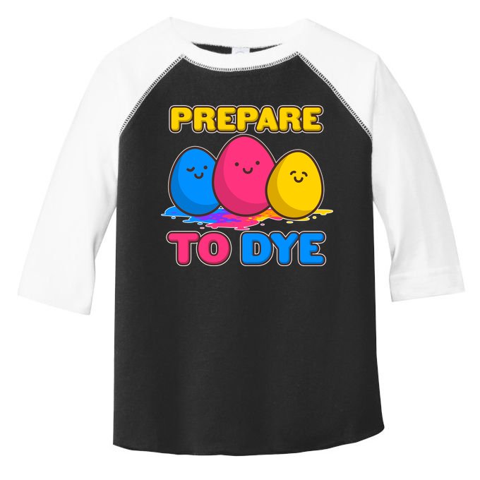 Funny Easter Prepare To Dye Toddler Fine Jersey T-Shirt