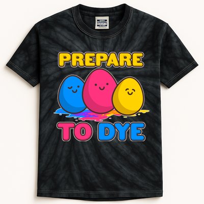 Funny Easter Prepare To Dye Kids Tie-Dye T-Shirt