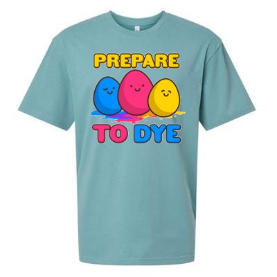 Funny Easter Prepare To Dye Sueded Cloud Jersey T-Shirt