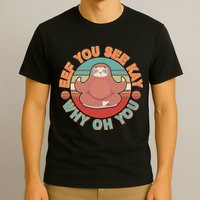 Funny Eef You See Kay Why Oh You Sloth T-Shirt