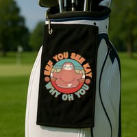 Funny Eef You See Kay Why Oh You Sloth Golf Towel