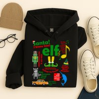 Funny Elf Santa Knows Him Christmas Hoodie