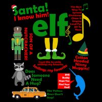 Funny Elf Santa Knows Him Christmas Hoodie