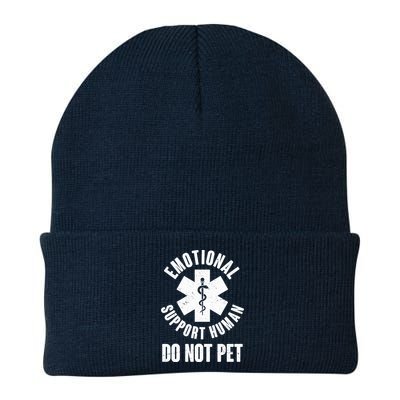 Funny Emotional Support Human Do No Pet Beanie